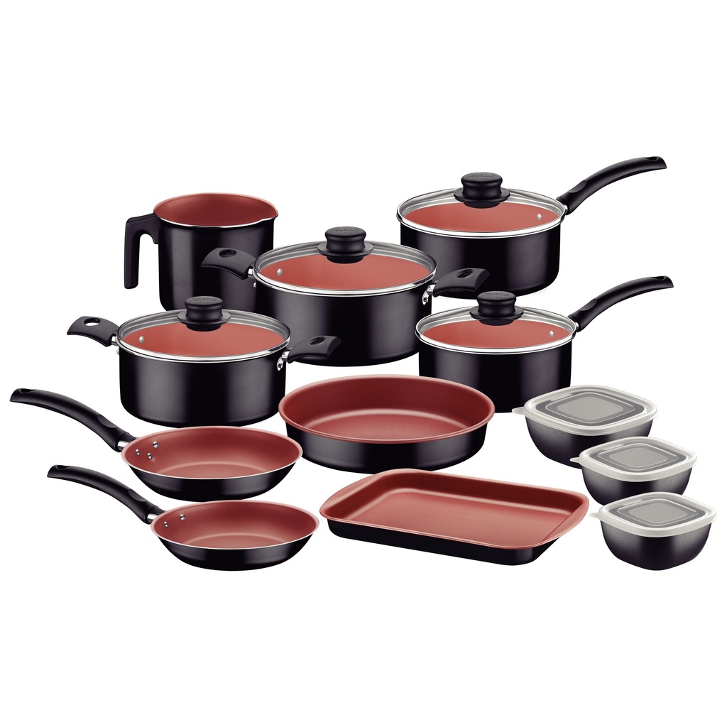 BATERIA DE COCINA TRAMONTINA 27899/496 TURIM 12PZS NEGRO