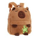 MOCHILA INFANTIL 53705 11" CAPIBARA CON TORTUGA