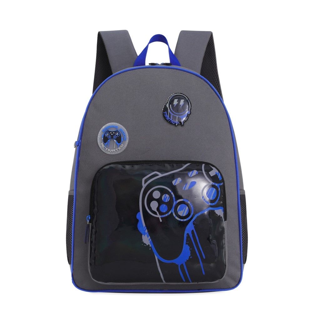 MOCHILA TRENDY 30168 17" GRIS