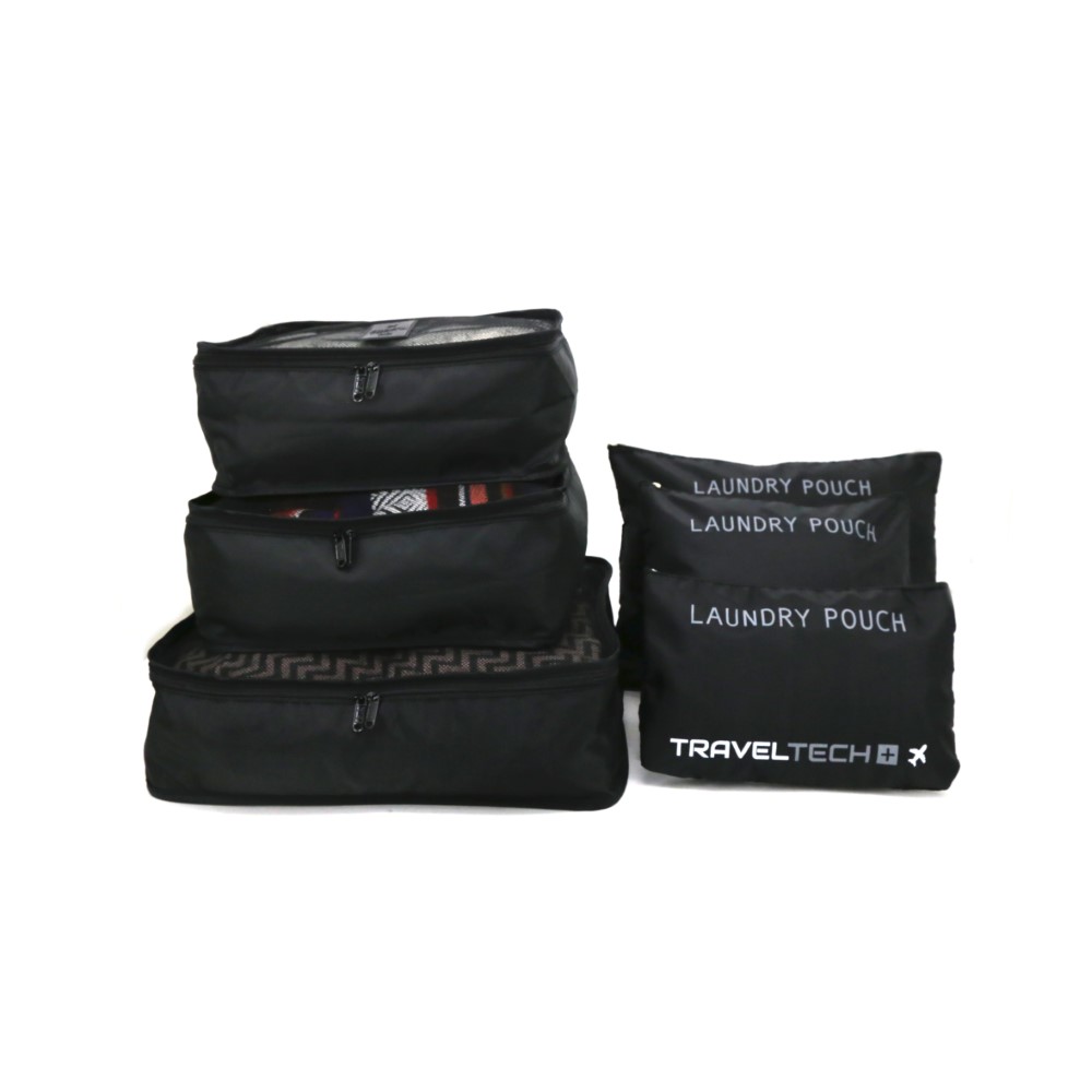 ORGANIZADOR DE VIAJE TRAVEL TECH 16029 NEGRO