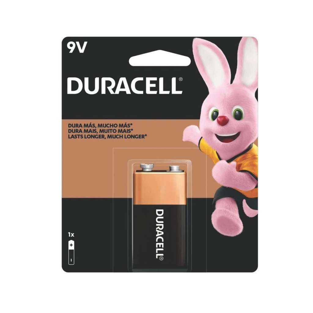 PILA DURACELL 9V ALCALINA BP1