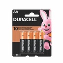 PILA DURACELL AA ALCALINA BP4