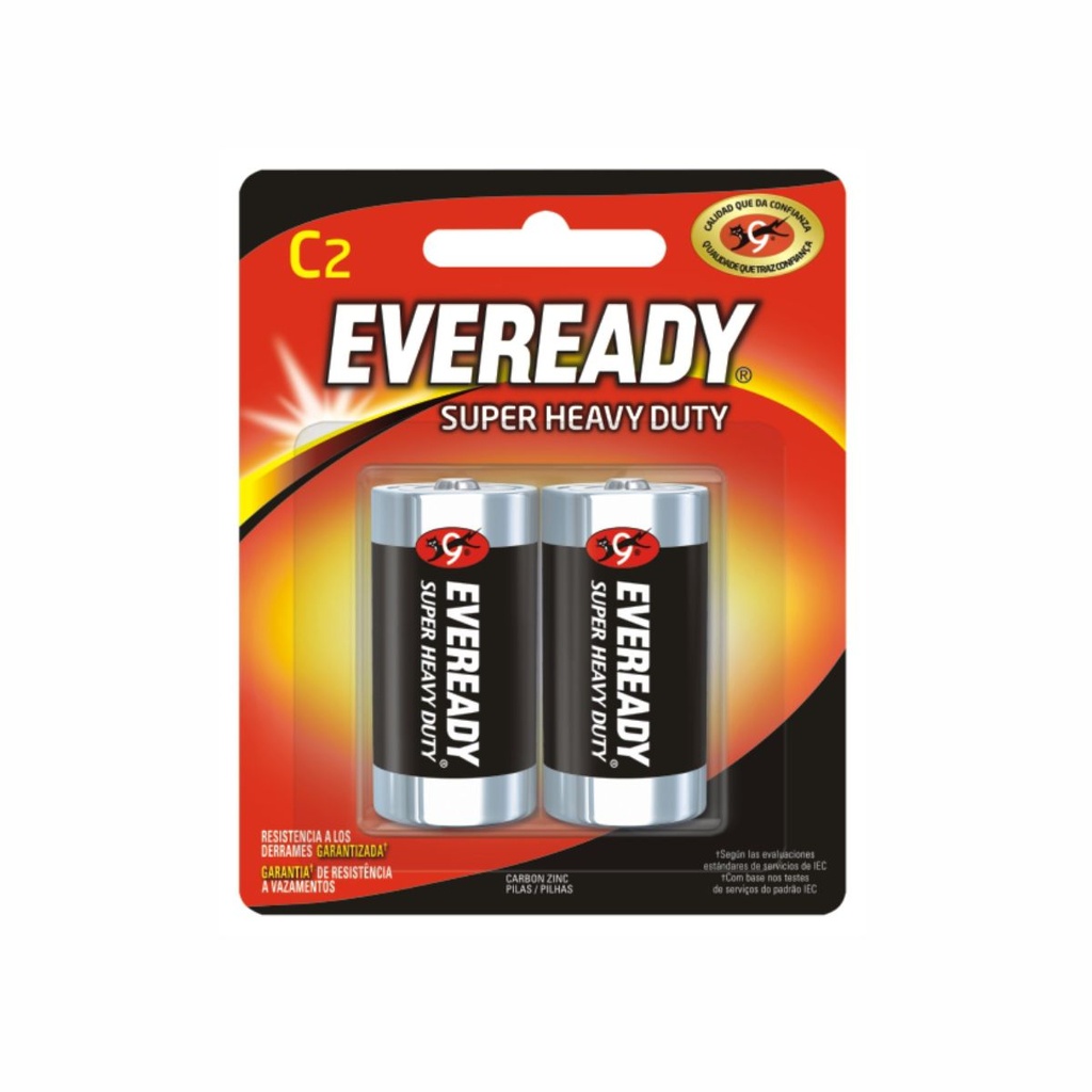 PILA EVEREADY C CARBON BP2