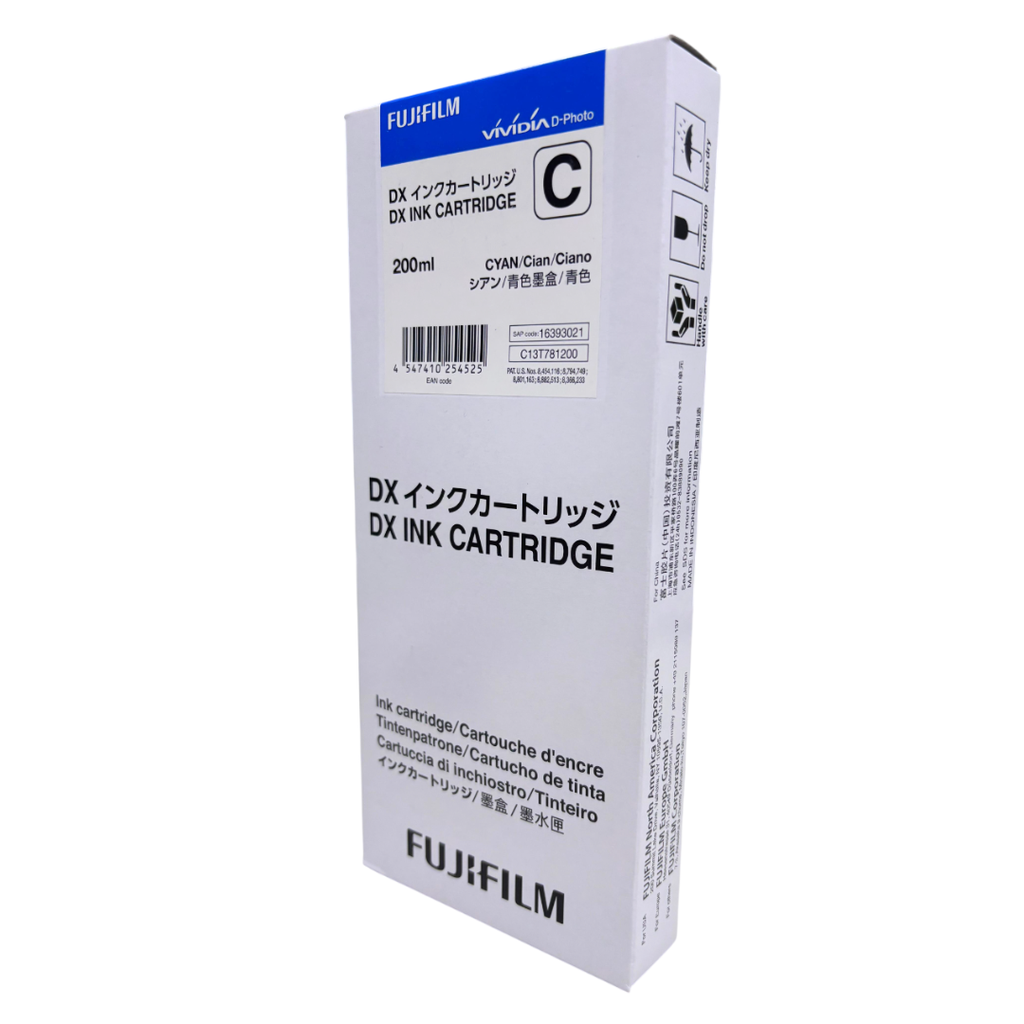 TINTA FUJI DX100 INK CYAN