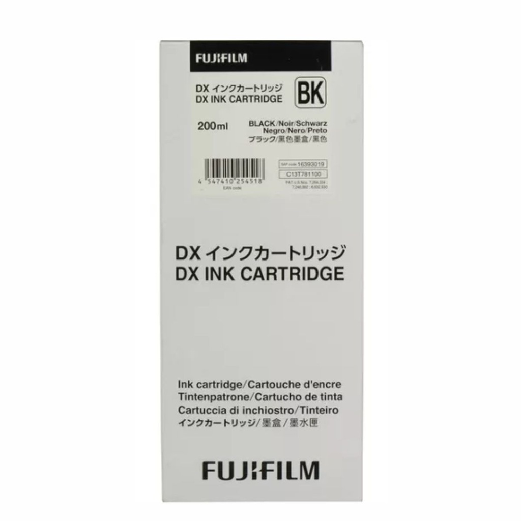 TINTA FUJI DX100 INK NEGRO