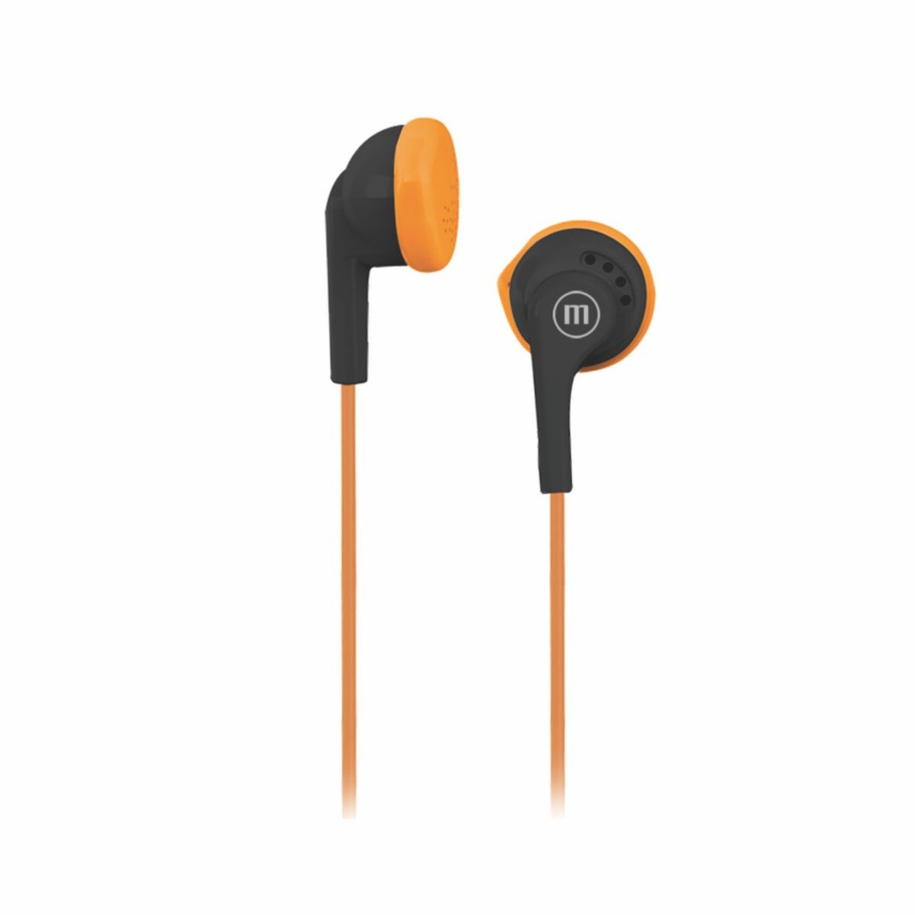 AURICULAR MAXELL EB-95 NEGRO/NARANJA