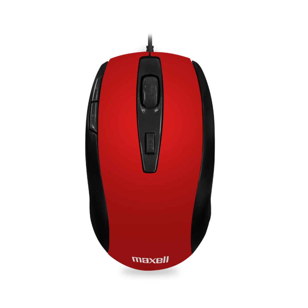 MOUSE MAXELL MOWR-105 ROJO