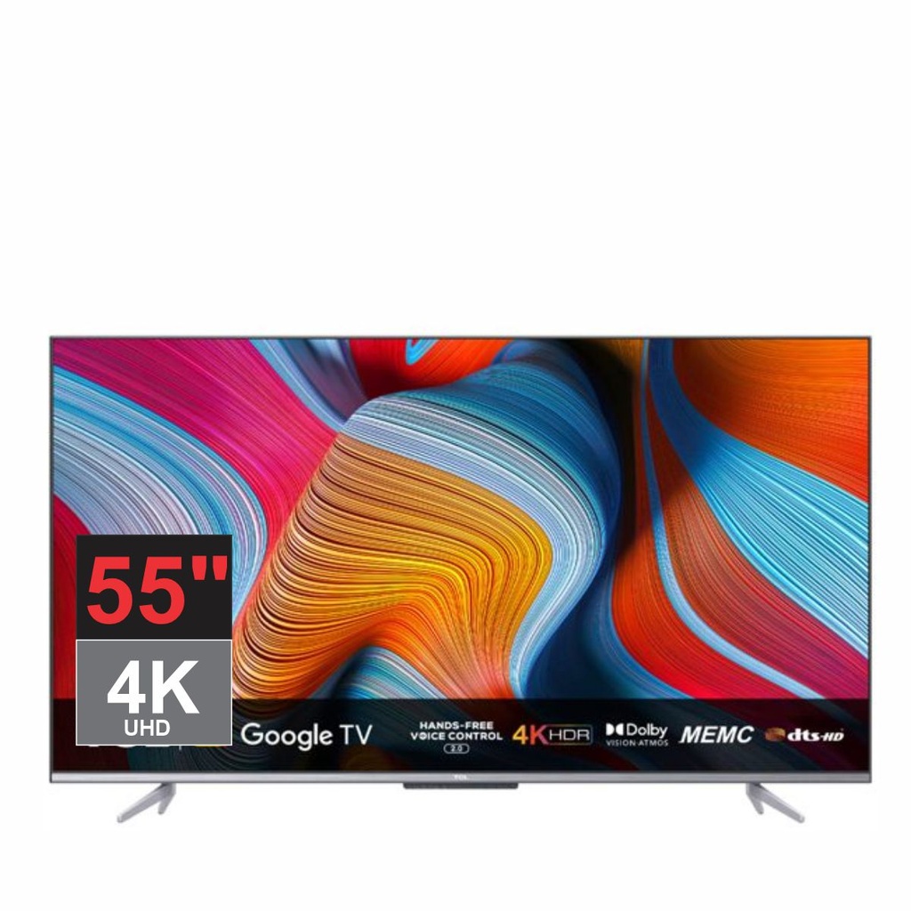 TV LED TCL L55P735-F 4K UHD GOOGLE TV