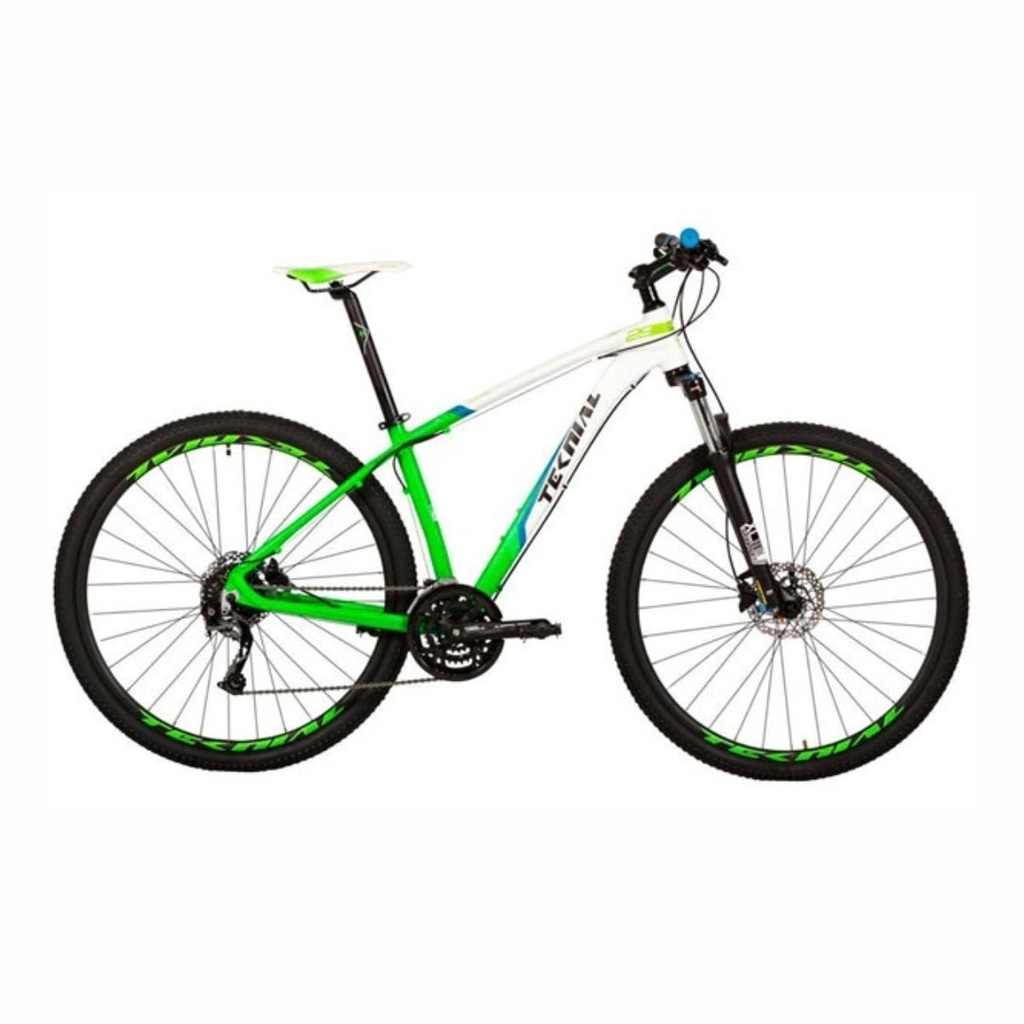 BICICLETA TEKNIAL TARPAN 400ER S VERDE/BLANCA R29