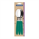 CUCHARA DE MESA TRAMONTINA 23363/622 IPANEMA 6PZS VERDE
