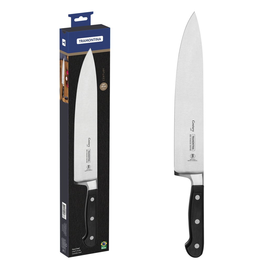 CUCHILLO TRAMONTINA 24011/110 CENTURY 10" CHEF