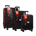 SET VALIJAS WILSON 65.W1733N UxB 3 28"/24"/20" BLACK