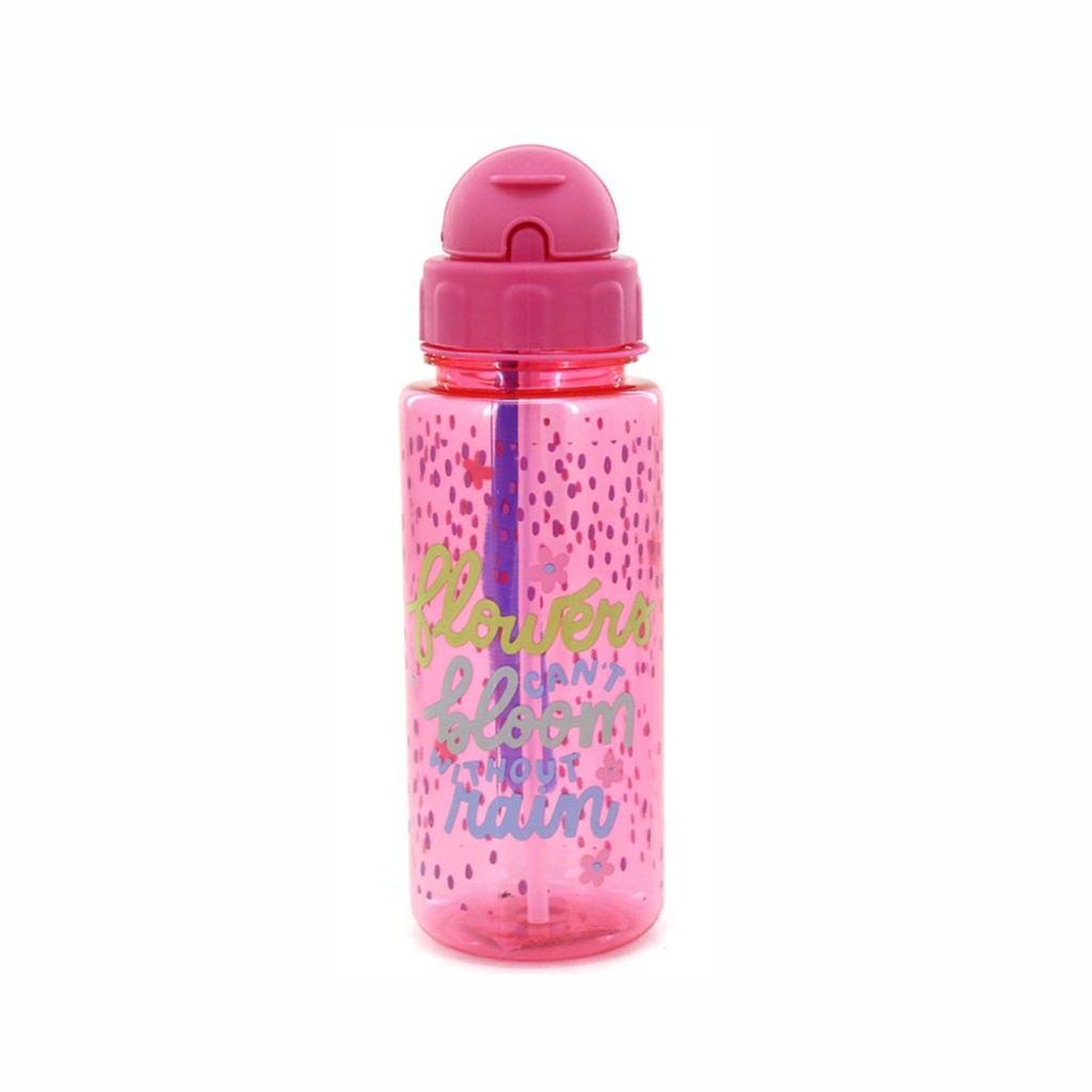 BOTELLA TRENDY 12524 500ML ROSA CON PICO