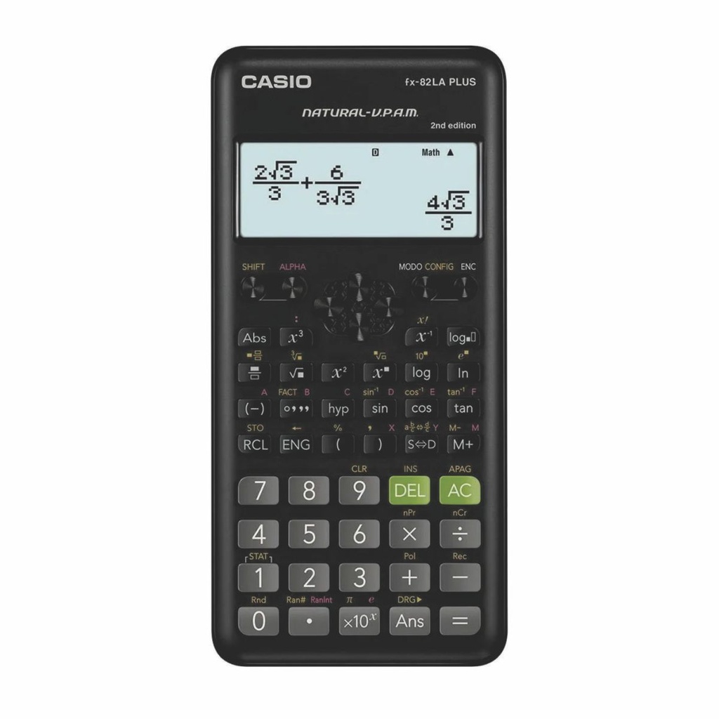 CALCULADORA CASIO FX-82LA PLUS 2