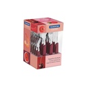 JUEGO DE CUBIERTOS TRAMONTINA 23499/027 CARMEL BORDO 24PZS