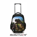 MOCHILA CARRO TRENDY 16766 DINOSAURIO