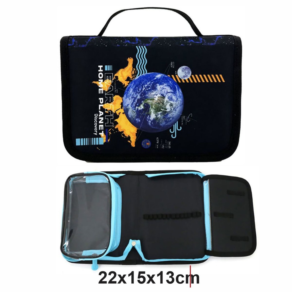 CARTUCHERA DISCOVERY 16827 PLANETA SIMPLE