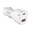 CARGADOR DE AUTO SOUL CAQ-USBDUALPDT 20W 3.0A TIPO C
