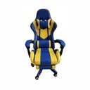 SILLA GAMER DAIHATSU D-GA10/BO AZUL/AMARILLO