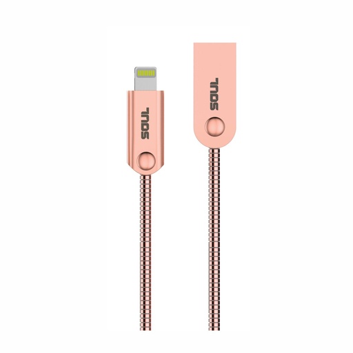 [164-85154] CABLE DE DATOS SOUL IRON FLEX LIGHTNING DORADO