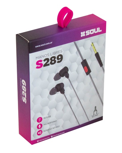 [164-72216] AURICULAR SOUL MLS-S289BL BLANCO