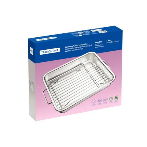 [086-09380] FUENTE CON PARRILLA TRAMONTINA 61409/380 SERVICE 34CM