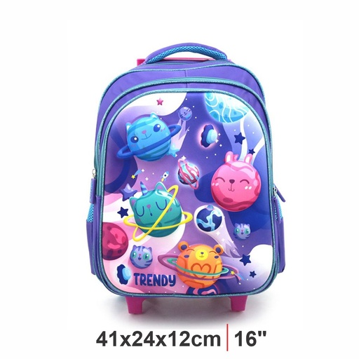 [199-73639] MOCHILA CARRO TRENDY 17363 ESPACIO