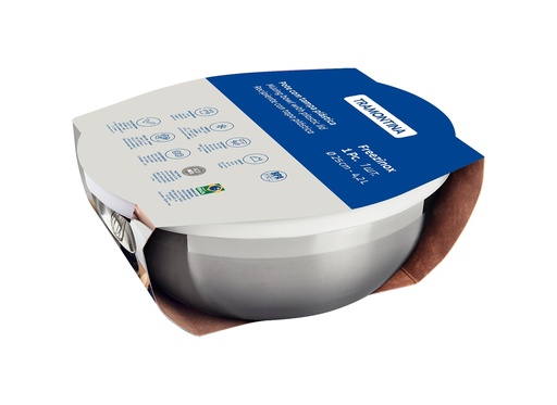 [086-22250] CONTENEDOR TRAMONTINA 61222/250 FREEZINOX REDONDO 25CM