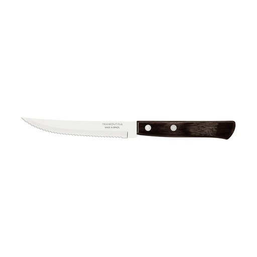[086-08040] CUCHILLO P/ASADO TRAMONTINA 21100/495 POLYWOOD 5" 60PZS