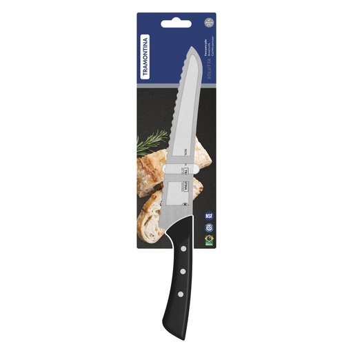 [086-48639] CUCHILLO DENTADO TRAMONTINA 24252/108 SOLUTTA 8"