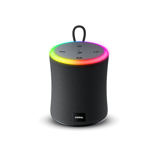 [164-74555] PARLANTE SOUL XS800 MIX FUNK 10W LED NEGRO