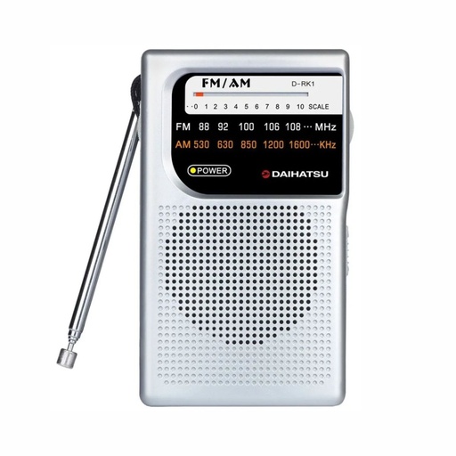 [035-00001] RADIO DAIHATSU D-RK1 PORTATIL