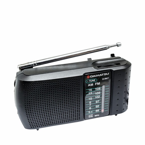 [035-00007] RADIO DAIHATSU D-RK7 PORTATIL