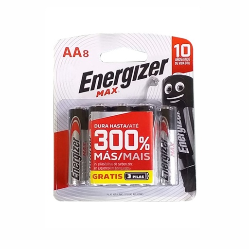 [105-32874] PILA ENERGIZER AA ALCALINA BP8