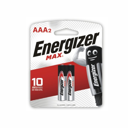 [105-00922] PILA ENERGIZER AAA ALCALINA BP2