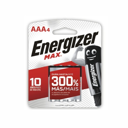 [105-00924] PILA ENERGIZER AAA ALCALINA BP4