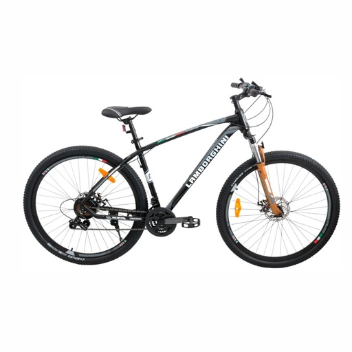 [170-13641] BICICLETA LAMBORGHINI 217136M41L 29" NEGRO/DORADO