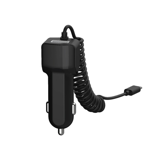 [164-87998] CARGADOR DE AUTO SOUL CA-USBDUALMI 2.0A MICRO USB