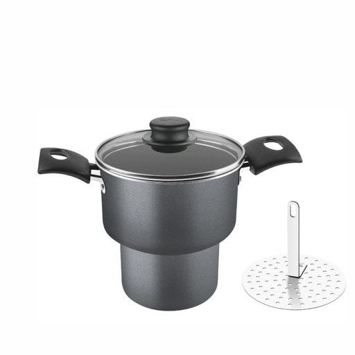 [086-68614] CACEROLA TRAMONTINA 20268/614 TURIM CUSCUSERA 14CM