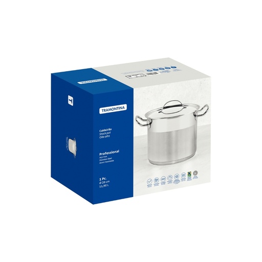 [086-25280] CACEROLA TRAMONTINA 62625/280 PROFESSIONAL 28CM