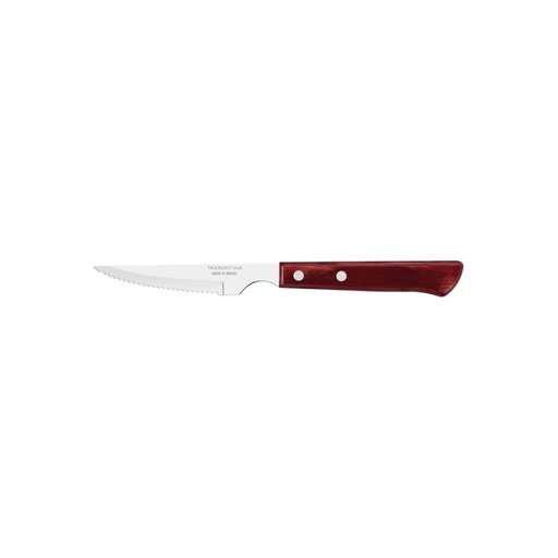 [086-09074] CUCHILLO TRAMONTINA 21109/074 POLYWOOD ASADO 12PZ