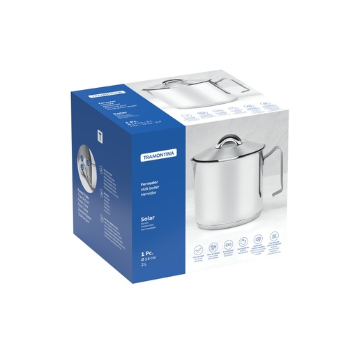 [086-12145] HERVIDOR TRAMONTINA 62512/145 SOLAR 14CM