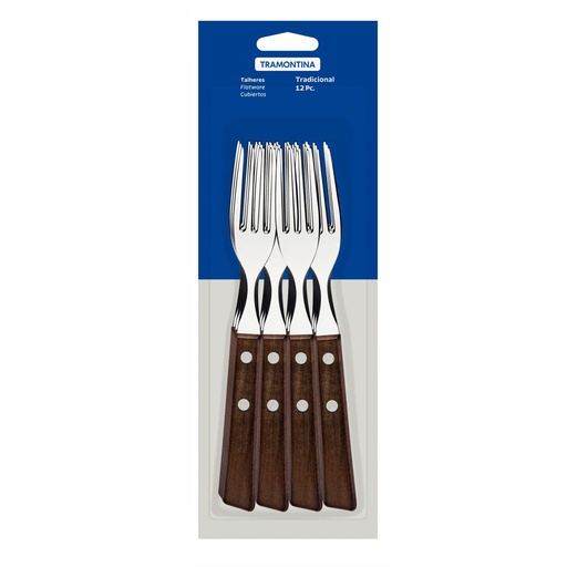 [086-02900] TENEDOR DE MESA TRAMONTINA 22202/900 TRADICIONAL 12PZS