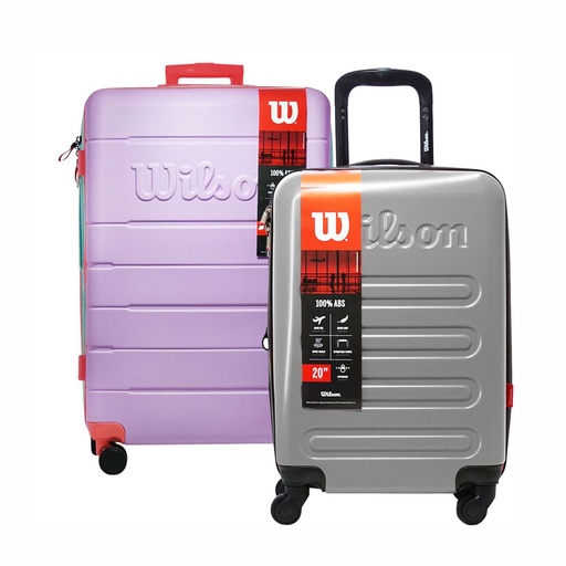 [209-24202] COMBO VALIJA WILSON 1727Q+1735G 24"/20"