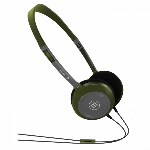 [157-48406] AURICULAR MAXELL HP-200 OLIVE