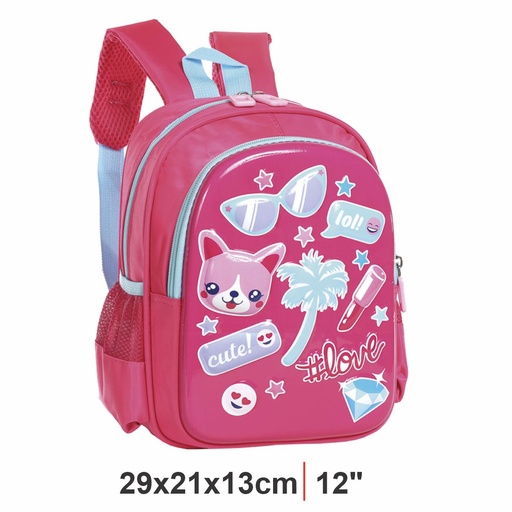 [199-18406] MOCHILA TRENDY 51840 FUCSIA