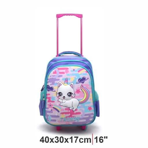 [199-67836] MOCHILA CARRO TRENDY 16783 GATITO